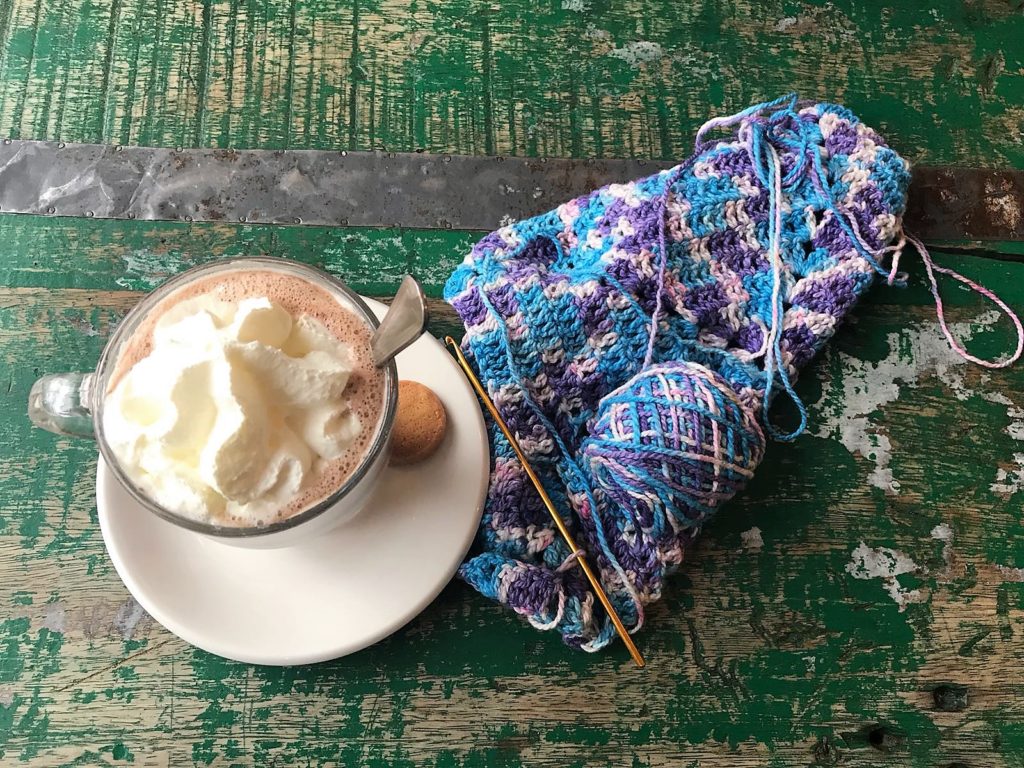 Crochet and Hot Chocolate