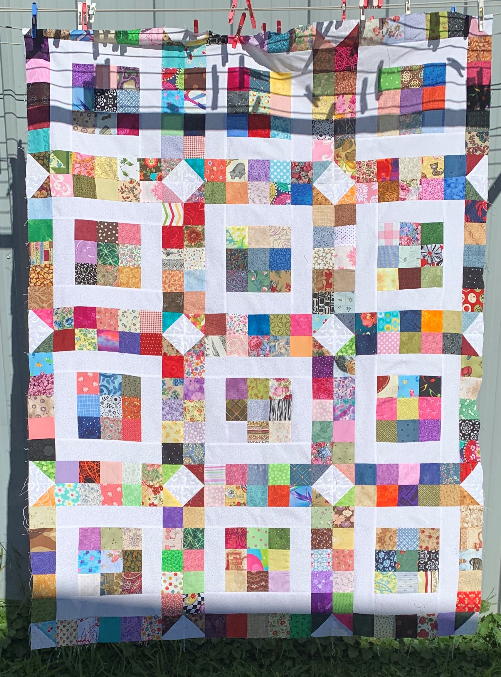 Scrappy Mystery Quilt-a-long Border Options - Days Filled With Joy