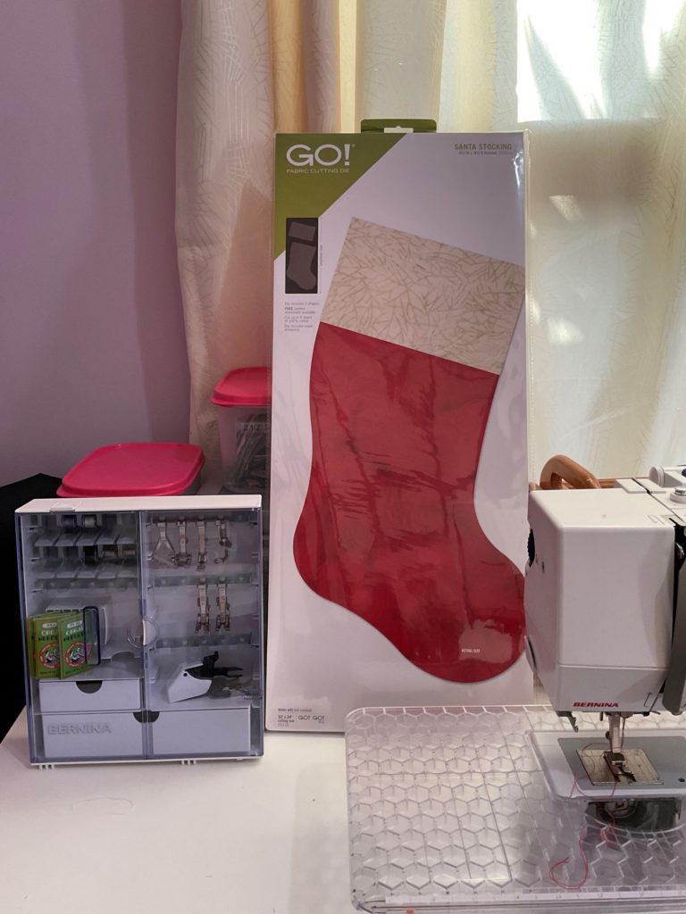 A Scrappy Christmas with the Go! Santa Stocking Die 