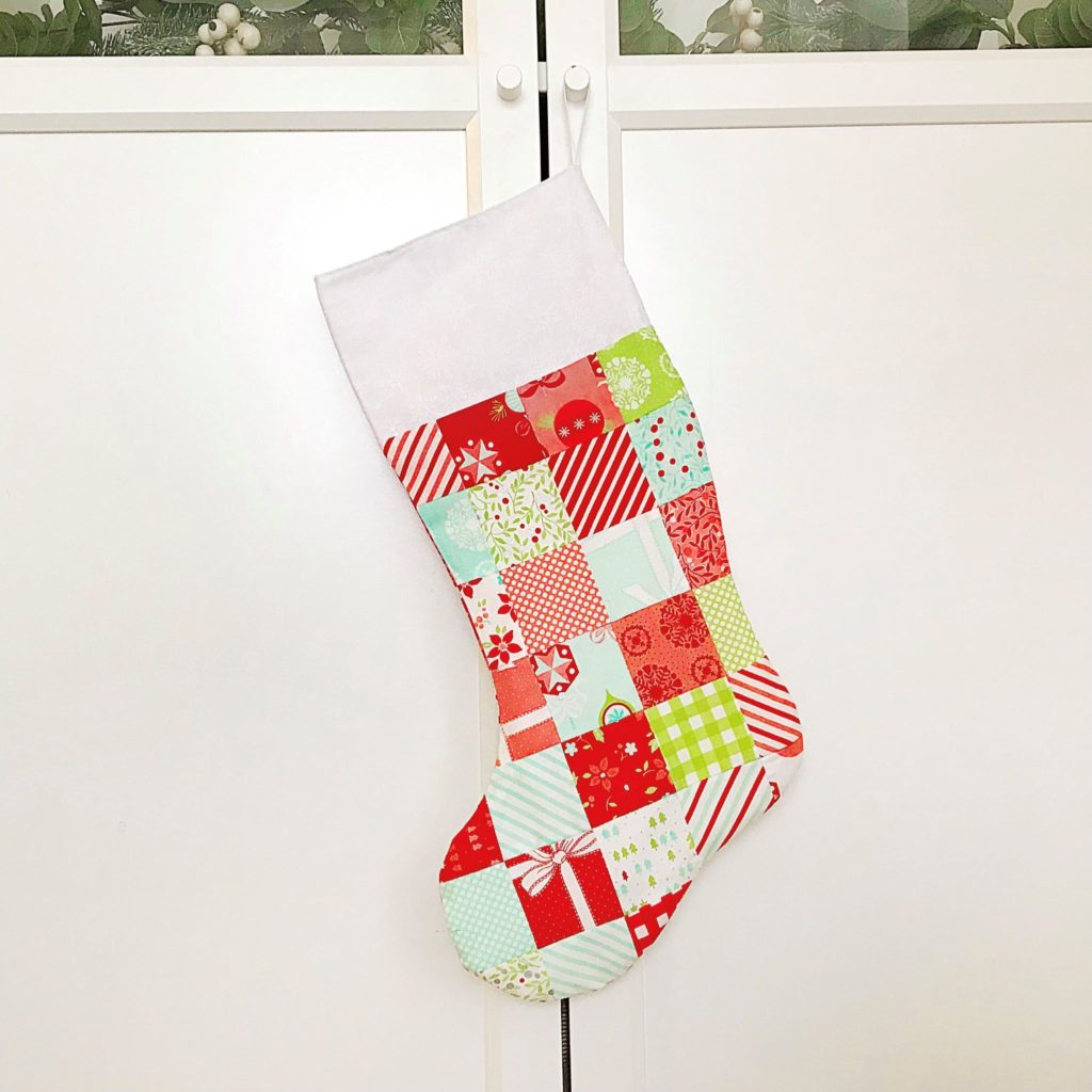 A Scrappy Christmas with the Go! Santa Stocking Die 