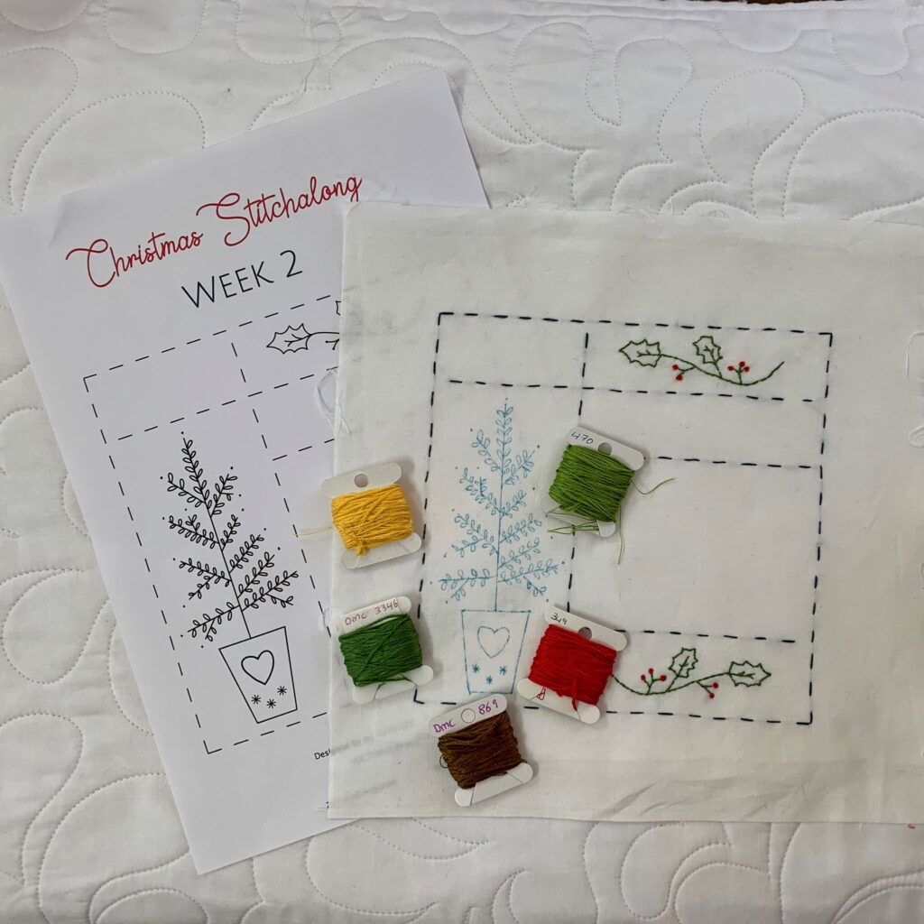 Christmas Mystery Stitchalong Week 2!