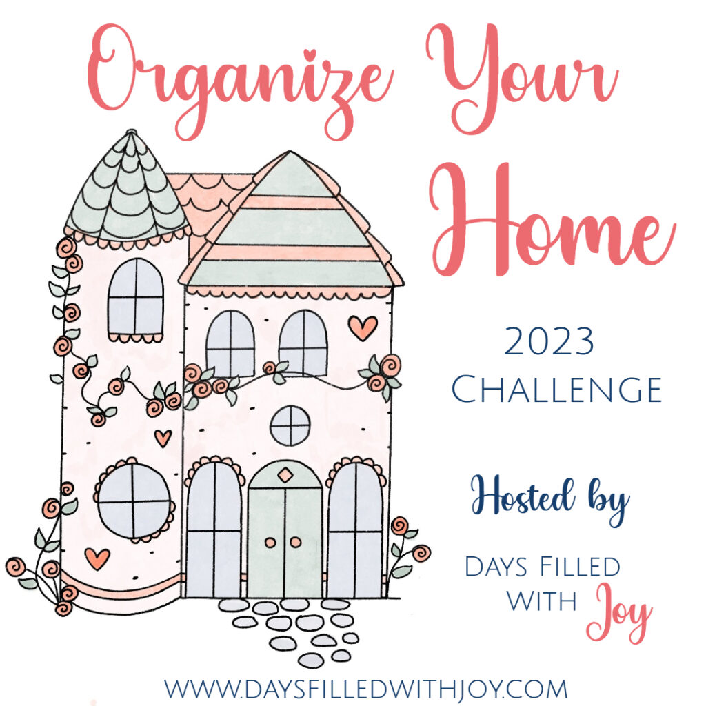  Organize Your Home in 2023 Challenge