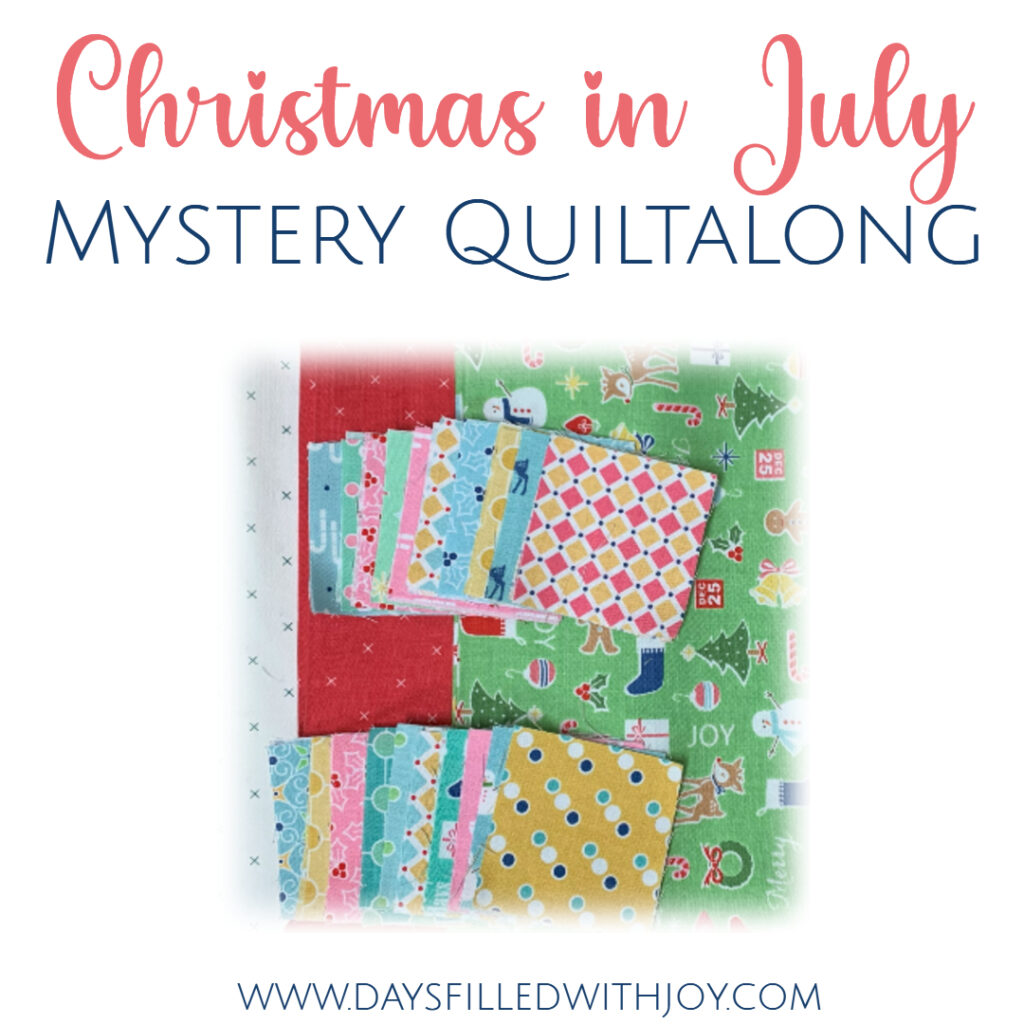 Christmas In July Mystery Quiltalong