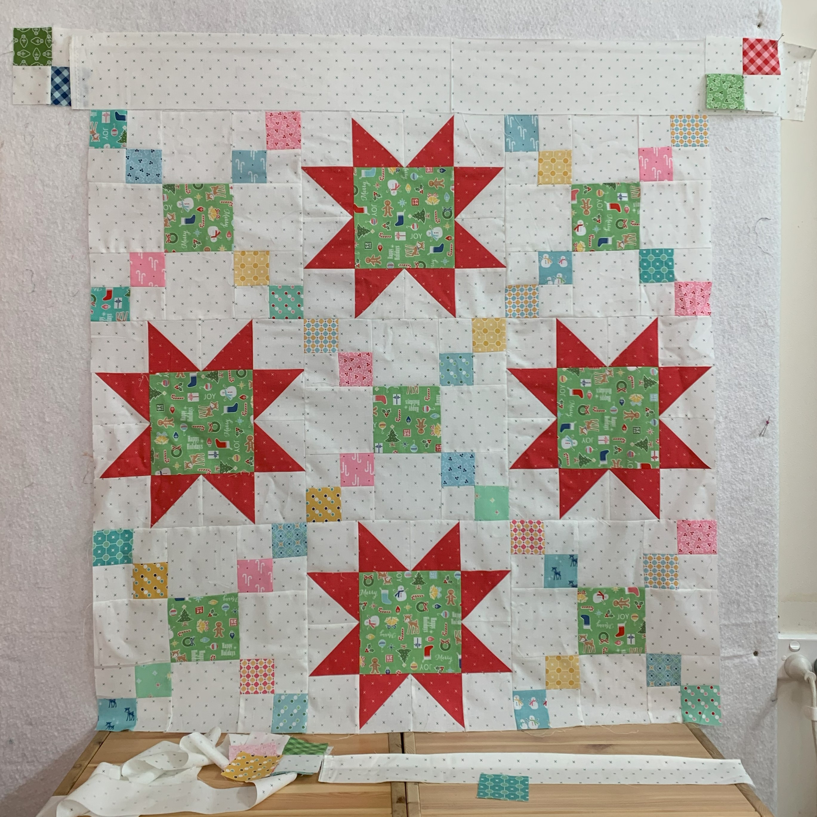 Christmas In July Mystery Quiltalong Week 5 Part 2 - Borders