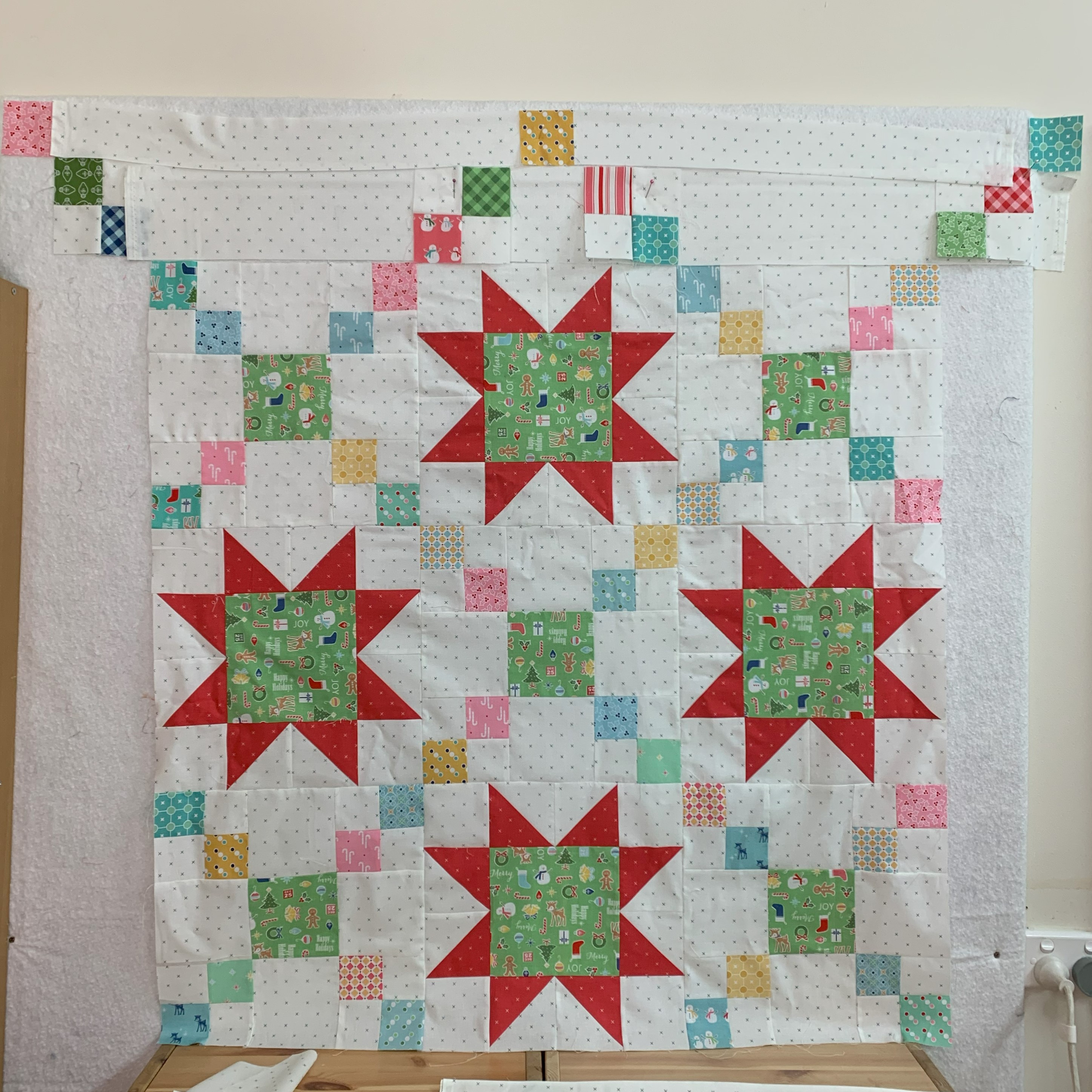 Christmas In July Mystery Quiltalong Week 5 Part 2 - Borders