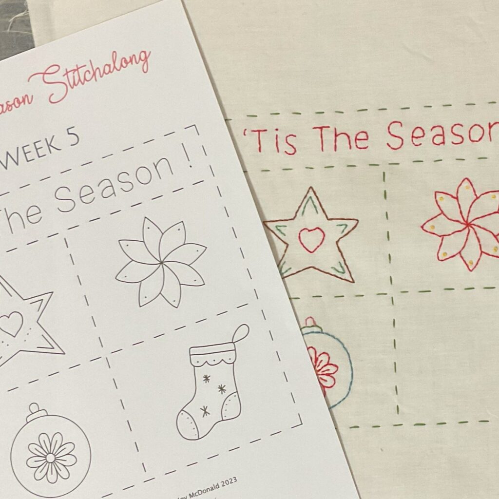 'Tis The Season Stitchalong Week 5!