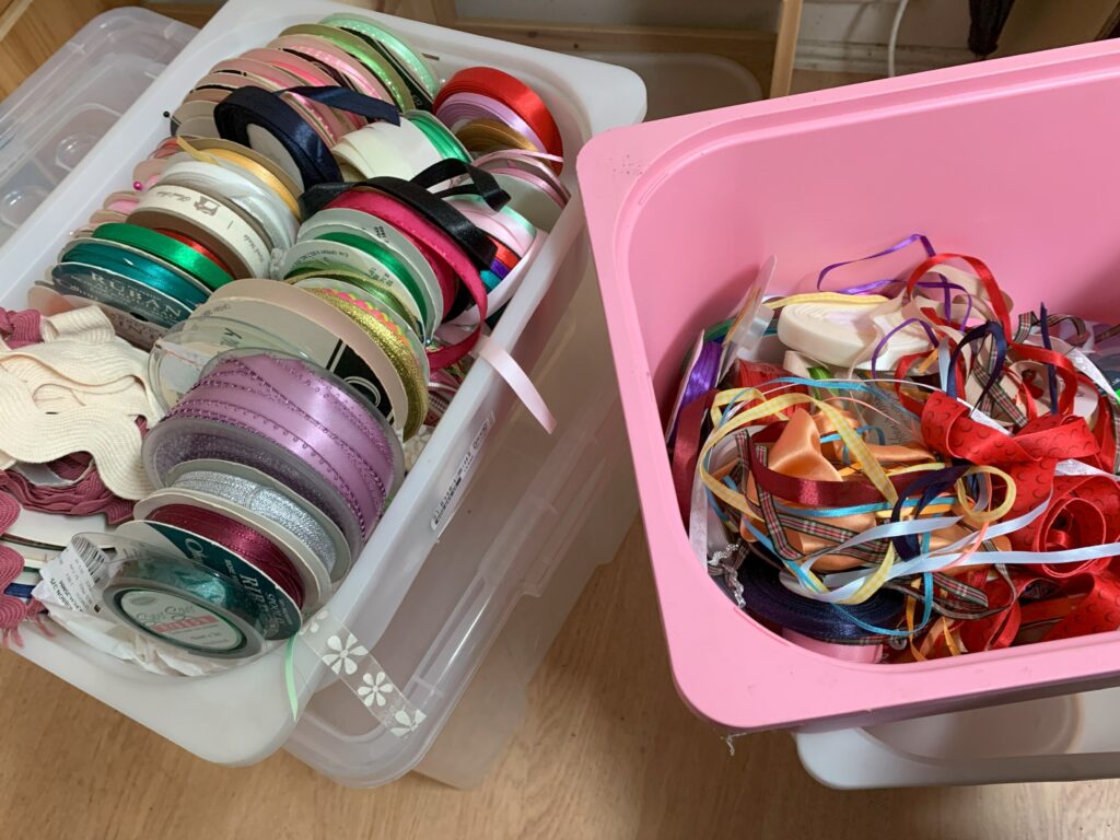 Sorting ribbons