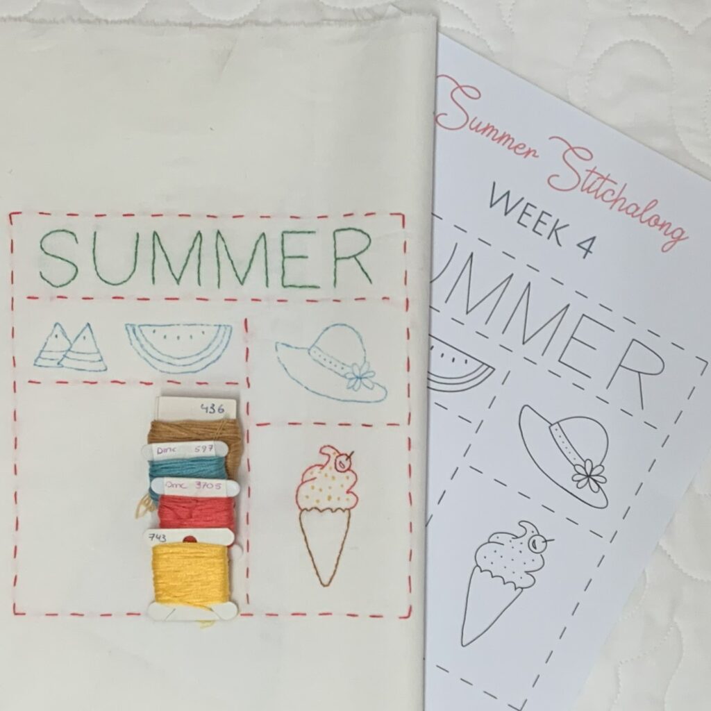 Summer Mystery Stitchalong Week 4