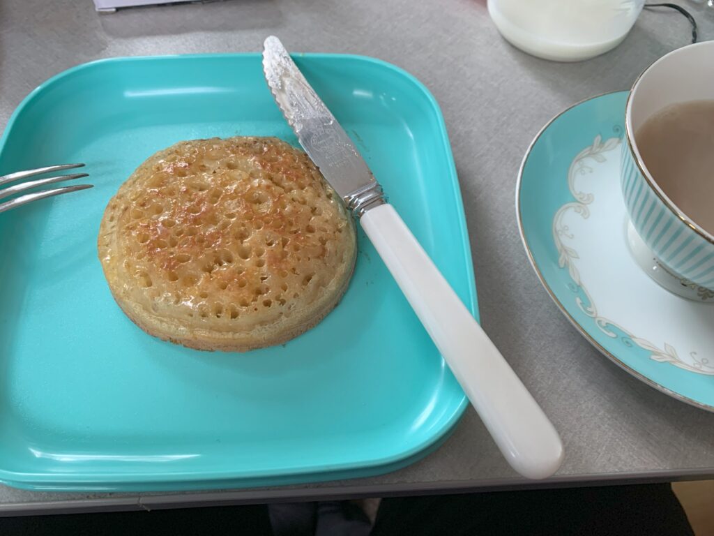 crumpets and tea