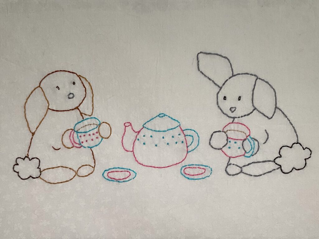 Cute Bunny Embroideries!