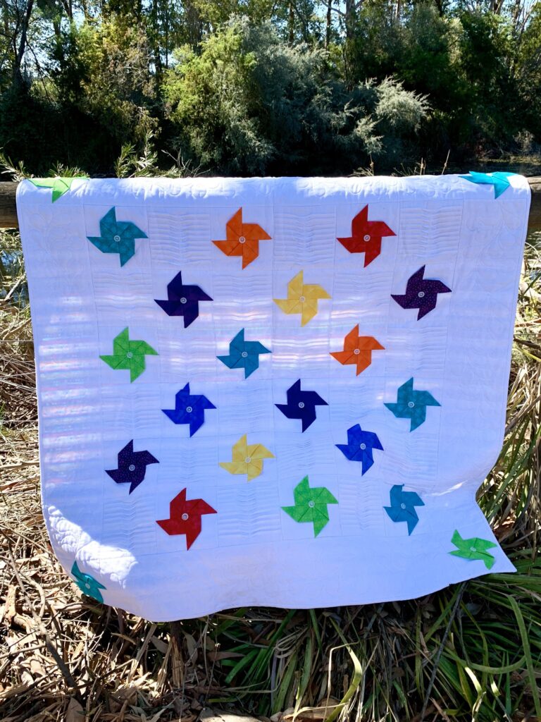 Pinwheel quilt